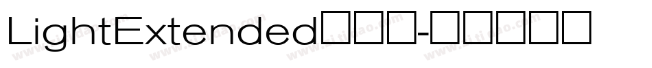 LightExtended转换器字体转换