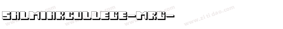SalmiakCollege-mRG字体转换