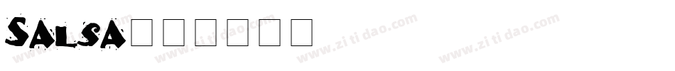 Salsa字体转换