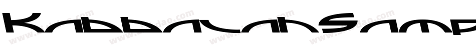 KabbalahSamplerMedium-LGg5字体转换