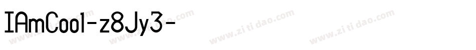 IAmCool-z8Jy3字体转换