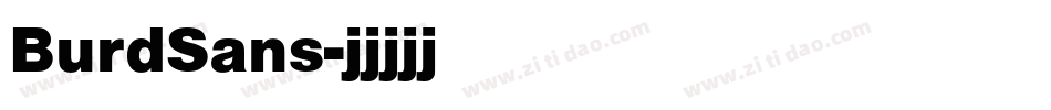 BurdSans字体转换