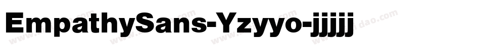 EmpathySans-Yzyyo字体转换