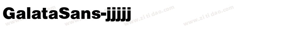 GalataSans字体转换