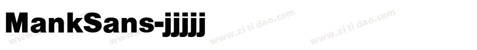 MankSans字体转换
