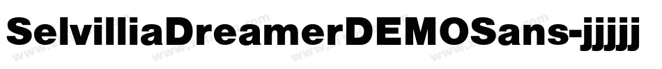 SelvilliaDreamerDEMOSans字体转换