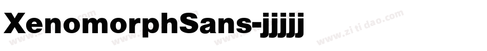 XenomorphSans字体转换
