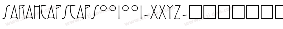 SarahcapsCaps001001-XXYZ字体转换 SarahcapsCaps001001-XXYZ字体转换