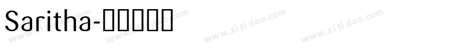 Saritha字体转换