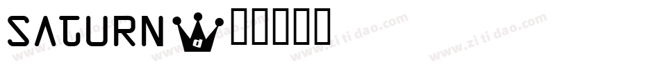 SATURN字体转换