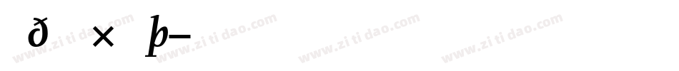 BodoniExpert字体转换