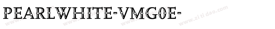 PearlWhite-vmg0E字体转换