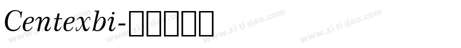 Centexbi字体转换