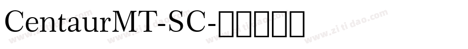 CentaurMT-SC字体转换