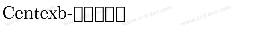 Centexb字体转换