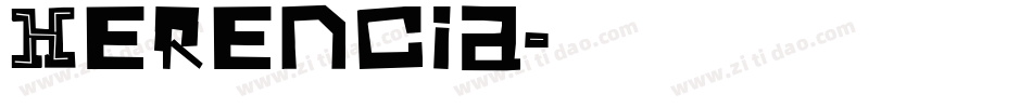 Herencia字体转换