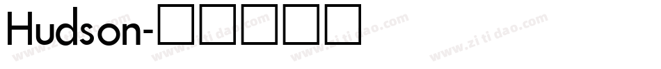 Hudson字体转换