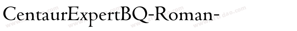 CentaurExpertBQ-Roman字体转换
