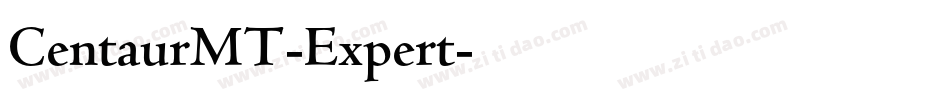 CentaurMT-Expert字体转换