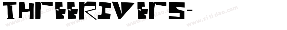 ThreeRivers字体转换