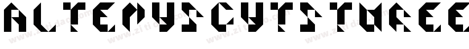 AltemusCutsThree字体转换