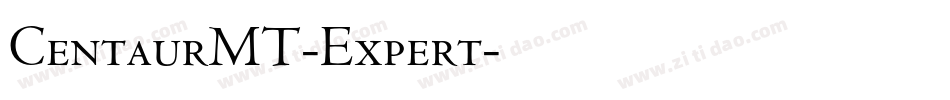 CentaurMT-Expert字体转换
