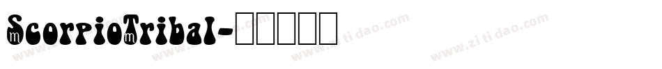 ScorpioTribal字体转换
