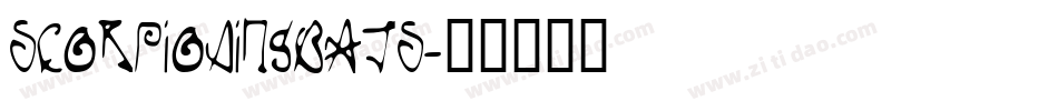 ScorpioDingbats字体转换