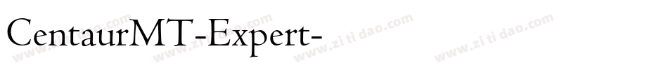 CentaurMT-Expert字体转换