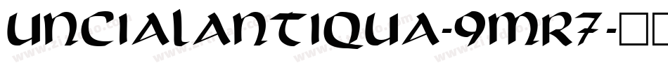 UncialAntiqua-9mR7字体转换