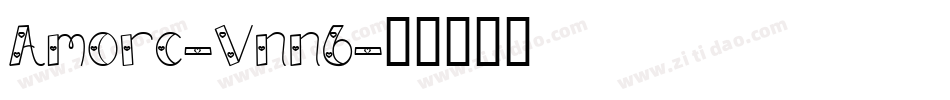 Amorc-Vnn6字体转换