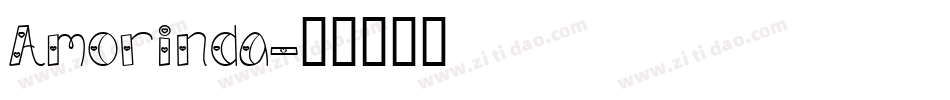 Amorinda字体转换