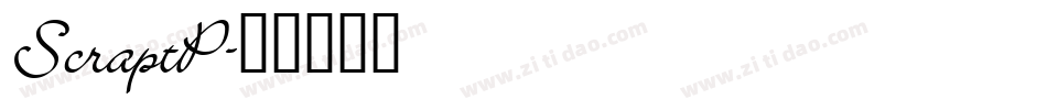 ScraptP字体转换