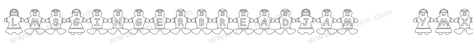 LmsGingerbreadJam-YMx4字体转换