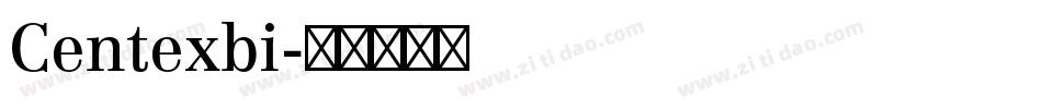 Centexbi字体转换
