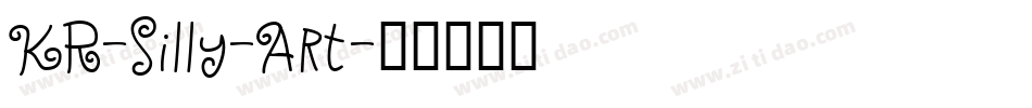 KR-Silly-Art字体转换