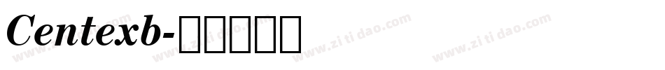 Centexb字体转换