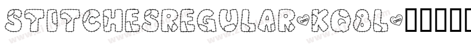 StitchesRegular-Kq8l字体转换