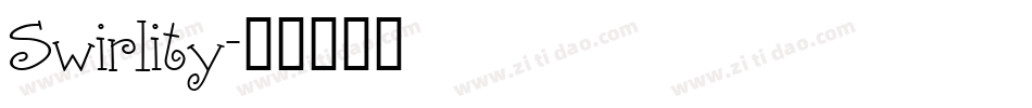Swirlity字体转换