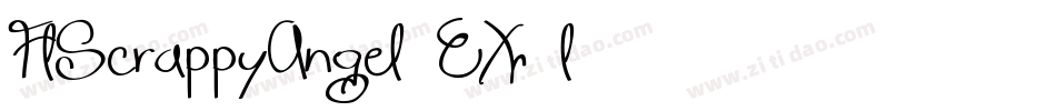 FlScrappyAngel-EX1l字体转换