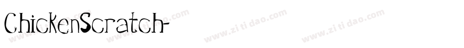 ChickenScratch字体转换 ChickenScratch字体转换