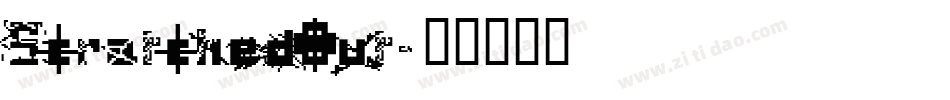 ScratchedOut字体转换