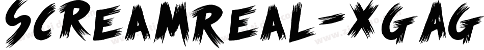 ScreamReal-XgAg字体转换