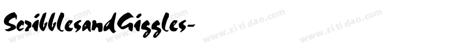 ScribblesandGiggles字体转换