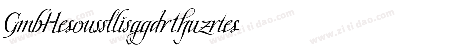 AeosLigature字体转换