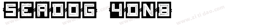 SeaDog-4DnB字体转换