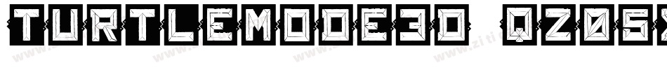 TurtleMode3D-qZ05x字体转换