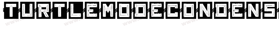 TurtleModeCondensedItalic-GO64y字体转换