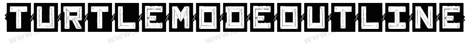 TurtleModeOutline-0Wd64字体转换