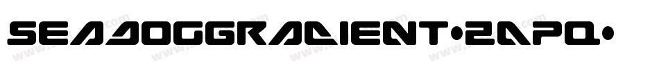 SeaDogGradient-ZApq字体转换